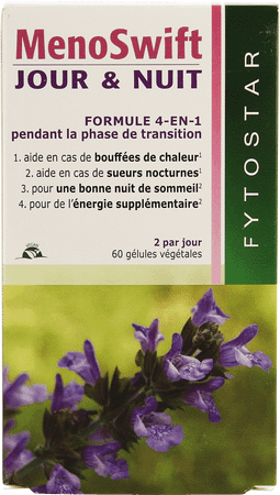 Fytostar Meno-Swift Jour & Nuit Caps 60  -  Ocebio