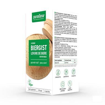 Purasana Levende Biergist Capsule 120