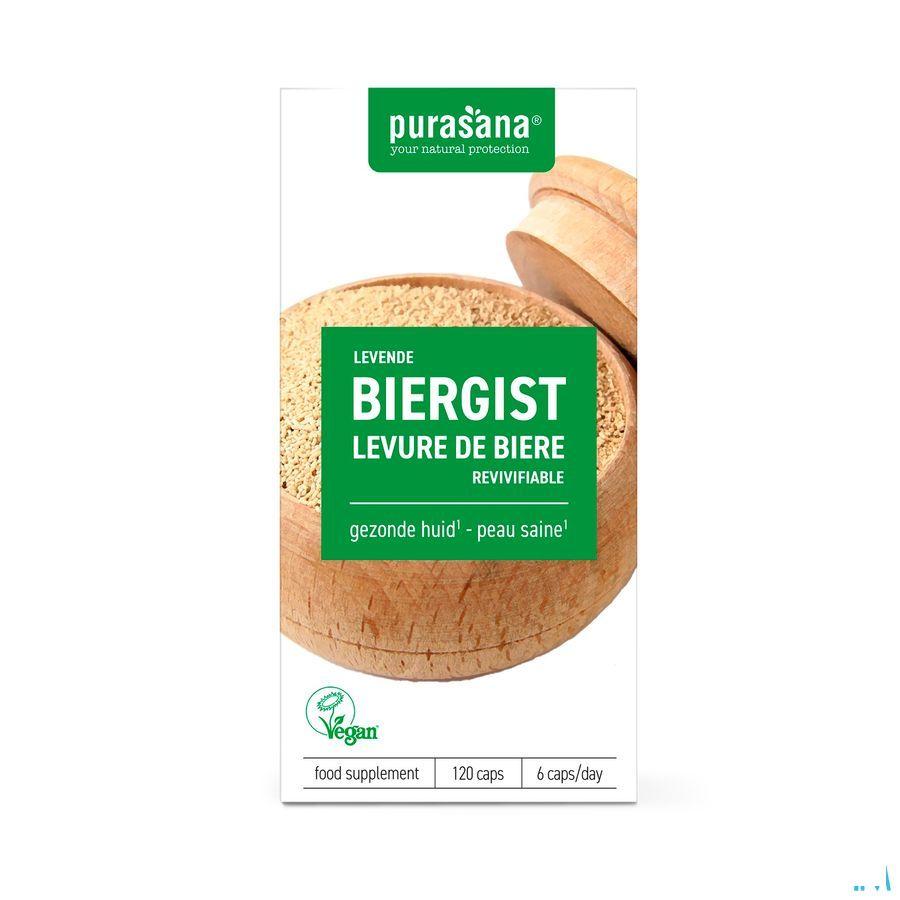 Purasana Levende Biergist Capsule 120