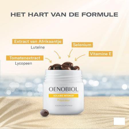 Oenobiol Solaire Intensif Kuur Normale Huid 2x30 Capsule