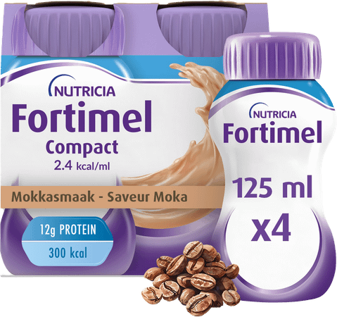Fortimel Compact 2.4Kcal Mocha 4X125 ml  -  Nutricia