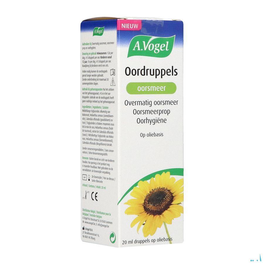 Vogel Oorsmeer Druppels 20 ml  -  A.Vogel