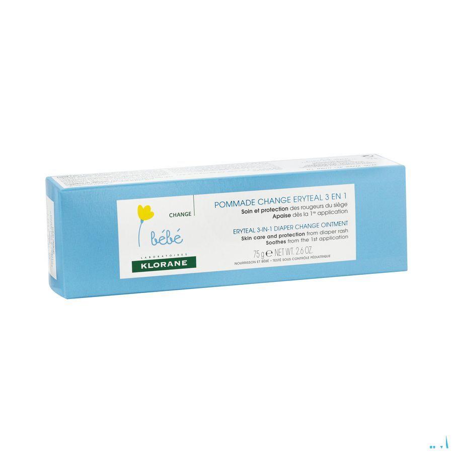 Klorane Baby Eryteal Creme Luierwissel 75 gr