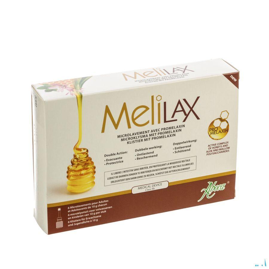 Melilax Microklysma 6x10 gr  -  Aboca