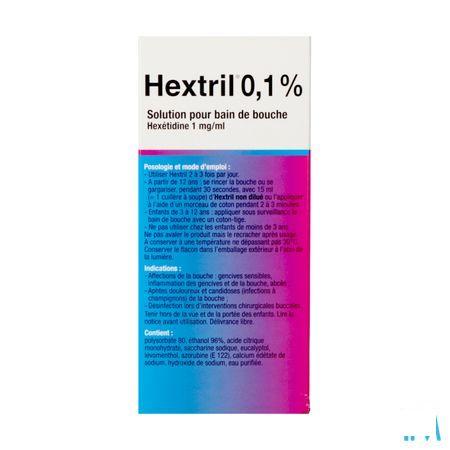 Hextril 0,1% Mondspoeling 200 ml