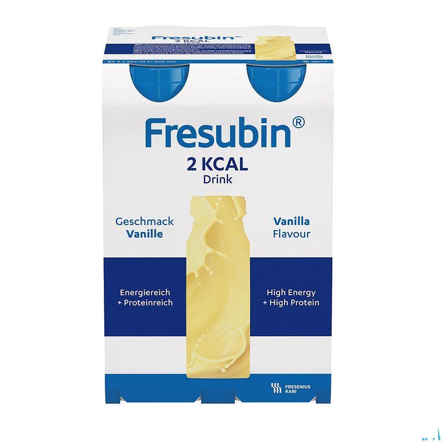 Fresubin 2kcal Drink Vanille Flacon 4x200 ml  -  Fresenius