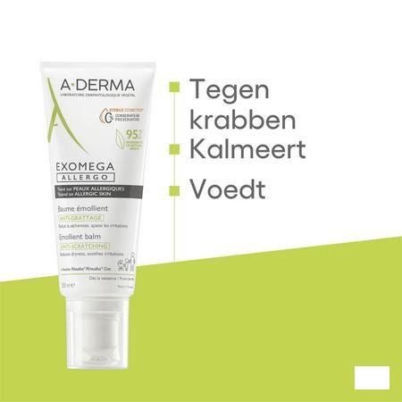 Aderma Exomega Allergo Balsem Emolierend Tube200 ml  -  Aderma