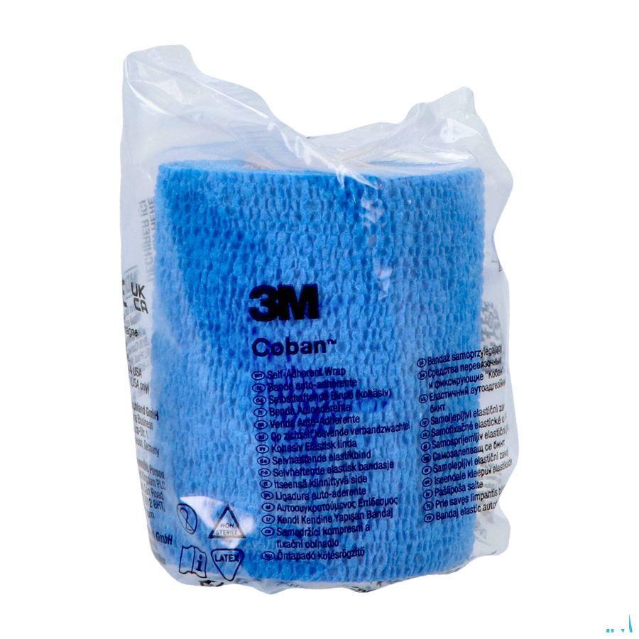 Coban Bande Cont. Elast Bleu 7,5Cmx4,5M 1