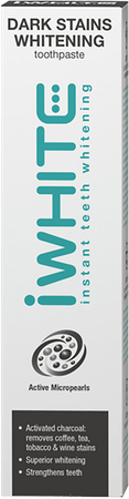 Iwhite Dark Stains Whit.Tandp.75  ml + Tandenborstel
