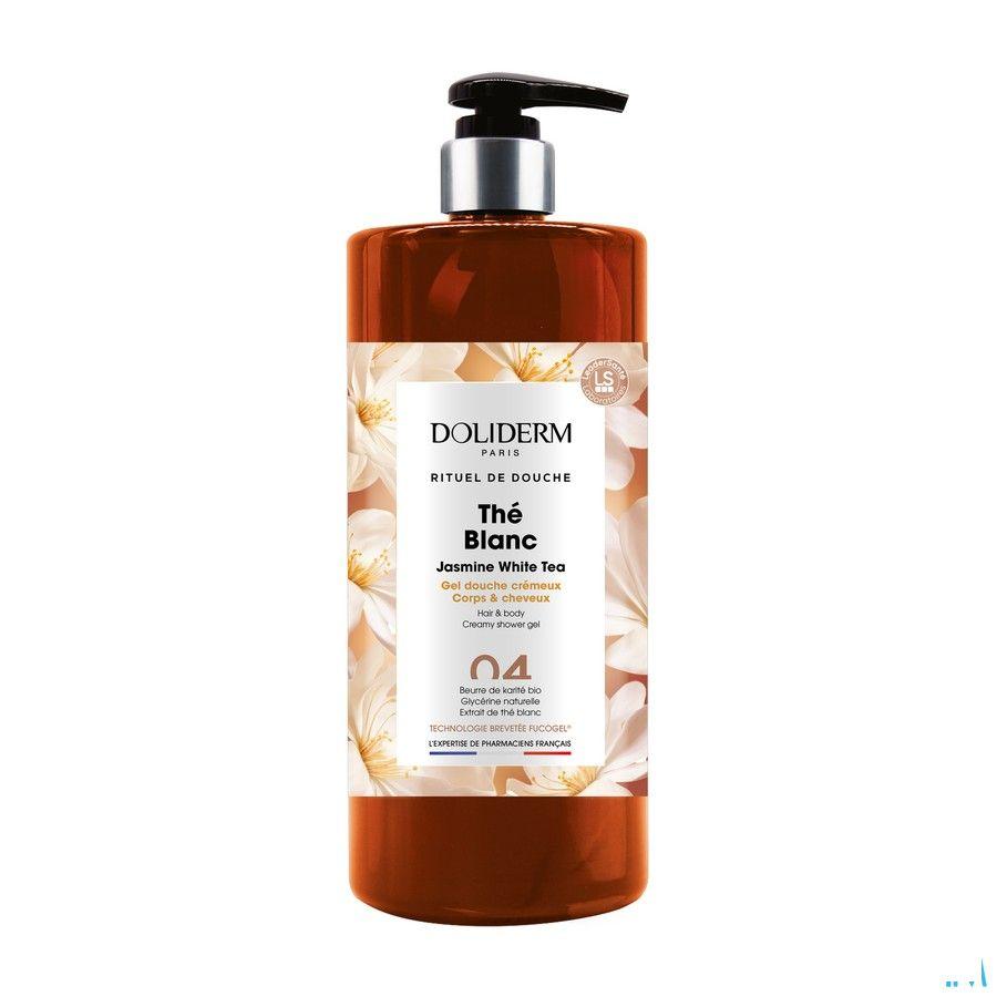 Doliderm Douchegel 2In1 The Blanc Pompfl 1L