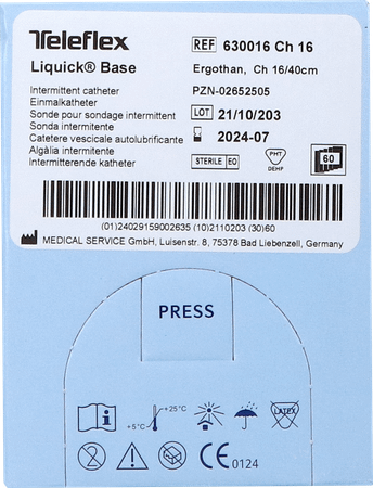 Liquick Base Ergoth.Blaassonde Ch16 40cm 60 630016