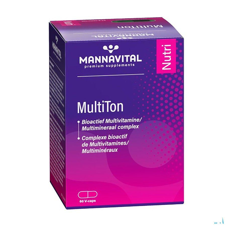 Mannavital Multiton V-Capsule 60