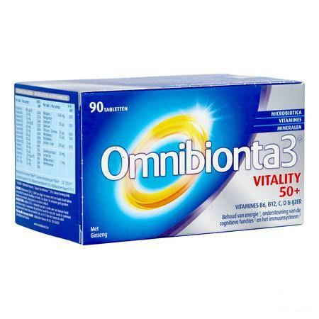 Omnibionta 3 Vitality 50 + Tabl 90