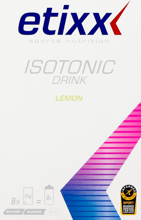 Etixx Isotonic Lemon Pdr 8 x 35 gr
