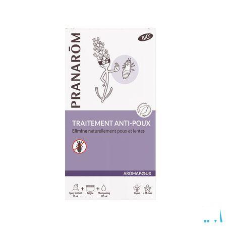 Aromapoux Bio Spray A/Poux 30 ml+Sh 125 ml+Peigne Nf  -  Pranarom