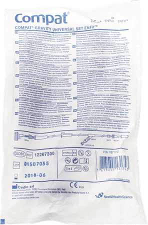 Compat Universal Set Gravity Enfit  -  Nestle