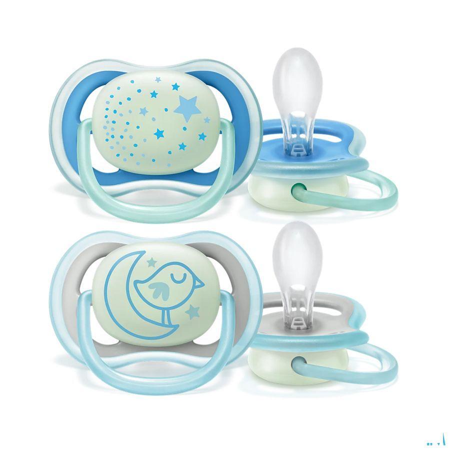 Philips Avent Sucette +6M Air Night Boy