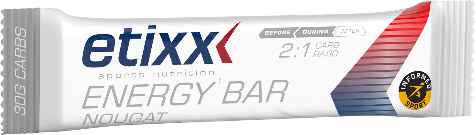 Etixx Energy Bar Nougat 1X37 g  -  Ceres Pharma