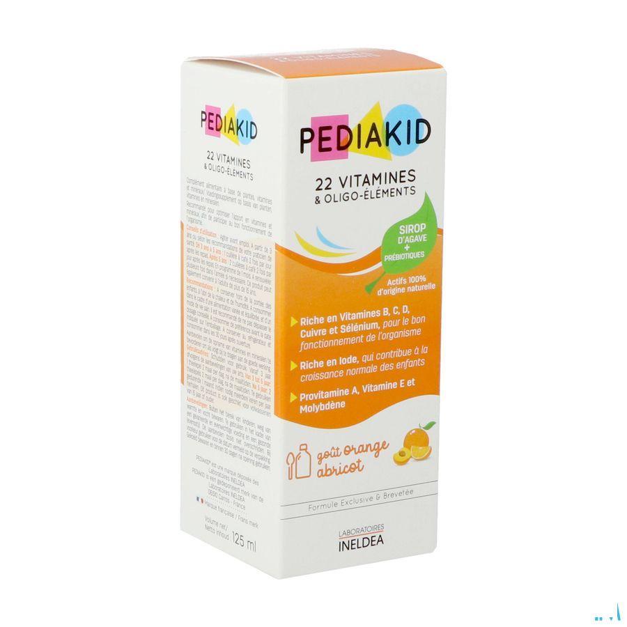 Pediakid 22 Vitamines Oligo Element. Solution  Flacon 125 ml