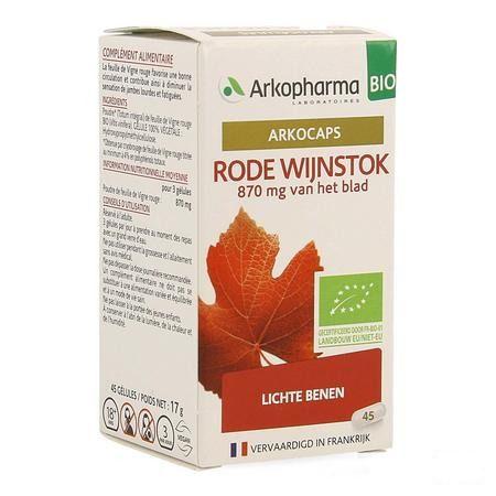 Arkocaps Rode Wijnstok Bio Caps 45 Nf  -  Arkopharma