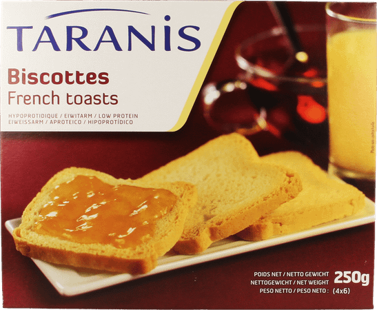 Taranis Biscottes 4x6 (250 gr) 4613  -  Revogan
