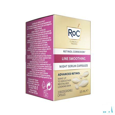 Roc Retinol Correx.Line Smooth.Night Serum Caps 10