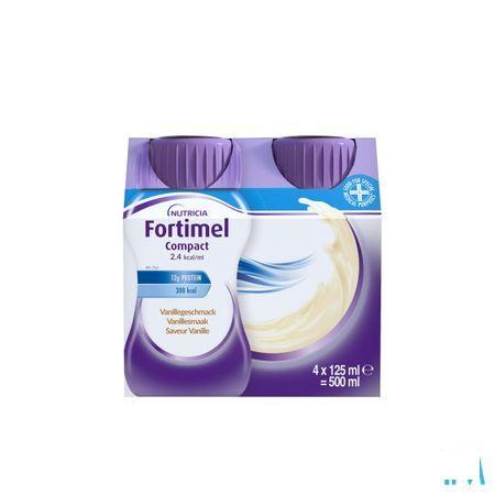 Fortimel Compact 2.4Kcal Vanille 4 x 125 ml