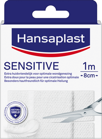Hansaplast Sensitive 1mx8cm 2424  -  Beiersdorf