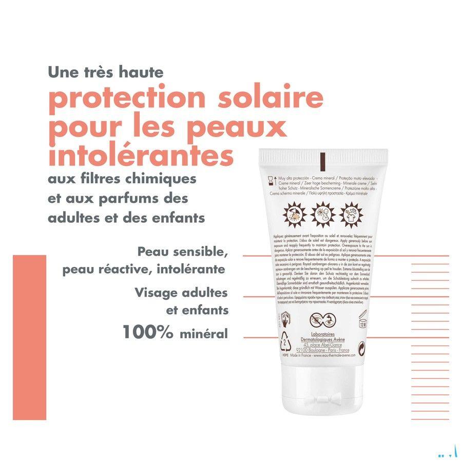 Avene Zonnecreme Minerale Z.hoge Besch.ip50 + 50 ml  -  Avene