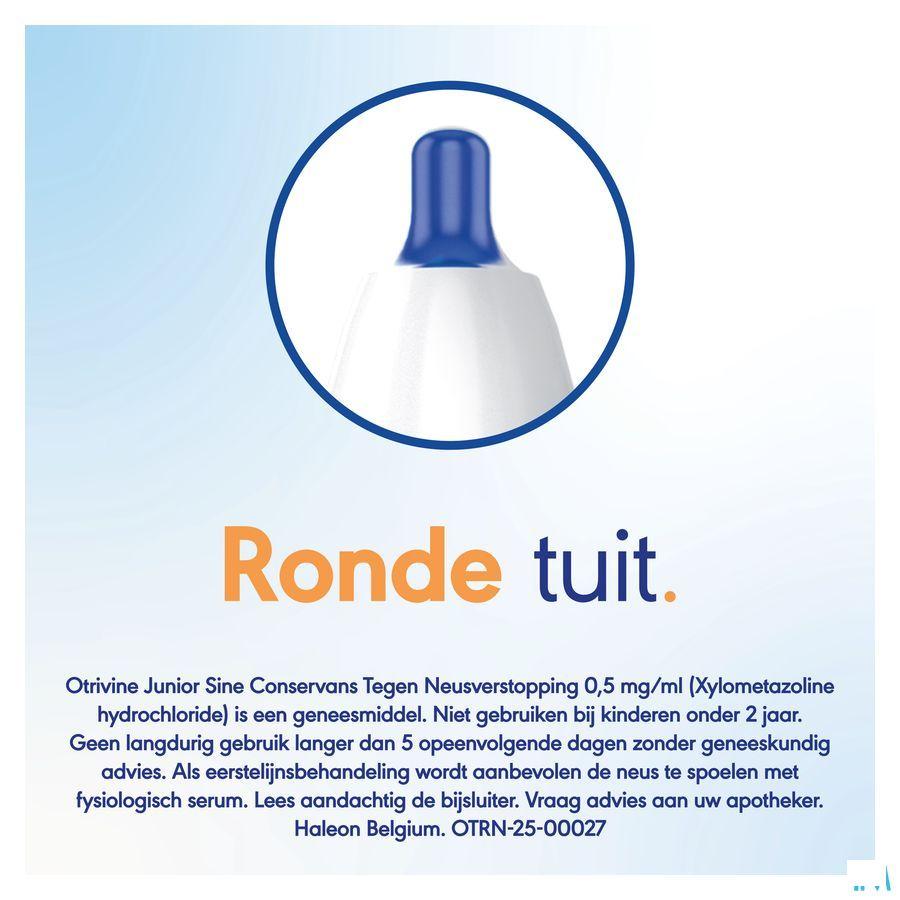 Otrivine Junior Neusverstopping 0,5mg/ml Spray 10 ml