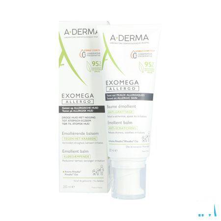 Aderma Exomega Allergo Balsem Emolierend Tube200 ml  -  Aderma