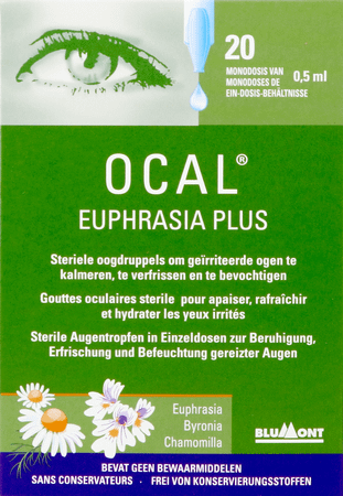Ocal Euphrasia Plus Monodoses 20X0,5 ml  -  I.D. Phar