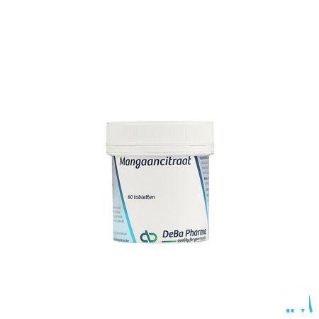 Mangaancitraat Tabletten 60  -  Deba Pharma
