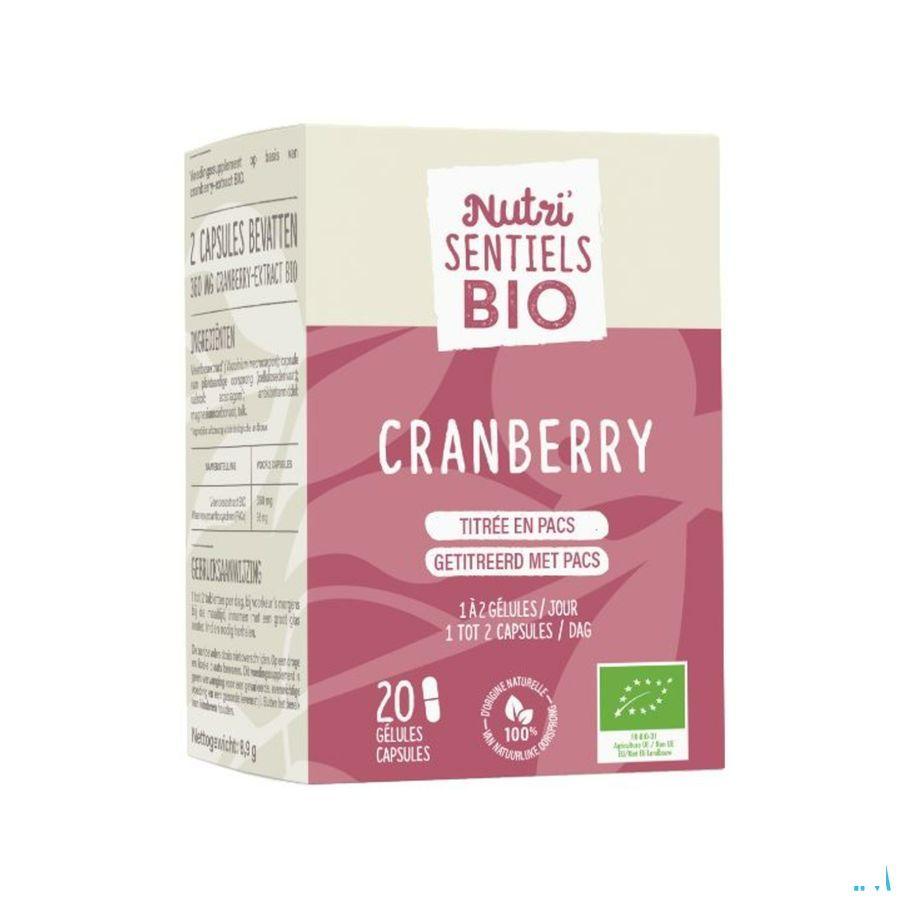Nutrisentiels Cranberry Bio Comp 20  -  Nutrisante