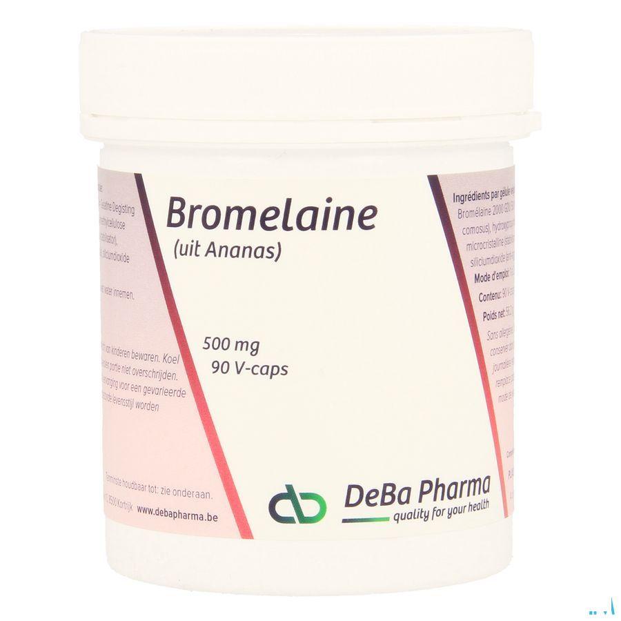 Bromelaine 500 mg V-Capsule 90  -  Deba Pharma