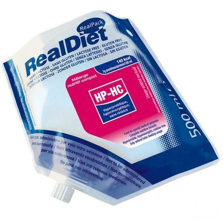 Realdiet Hp-hc Pack 500 ml  -  Bs Nutrition