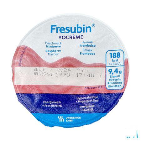Fresubin Yocreme Framboise 4x125 gr 7120701  -  Fresenius