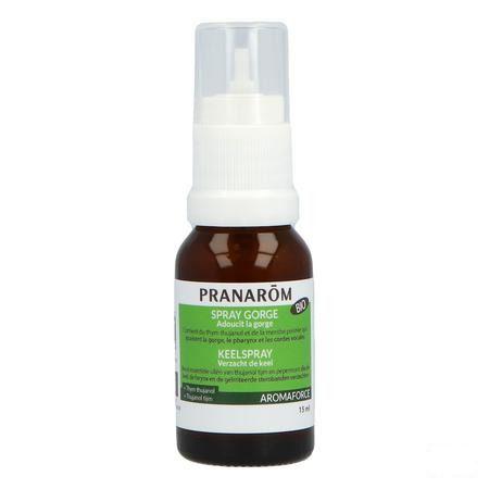 Aromaforce Bio Verzachtende Keelspray 15 ml  -  Pranarom