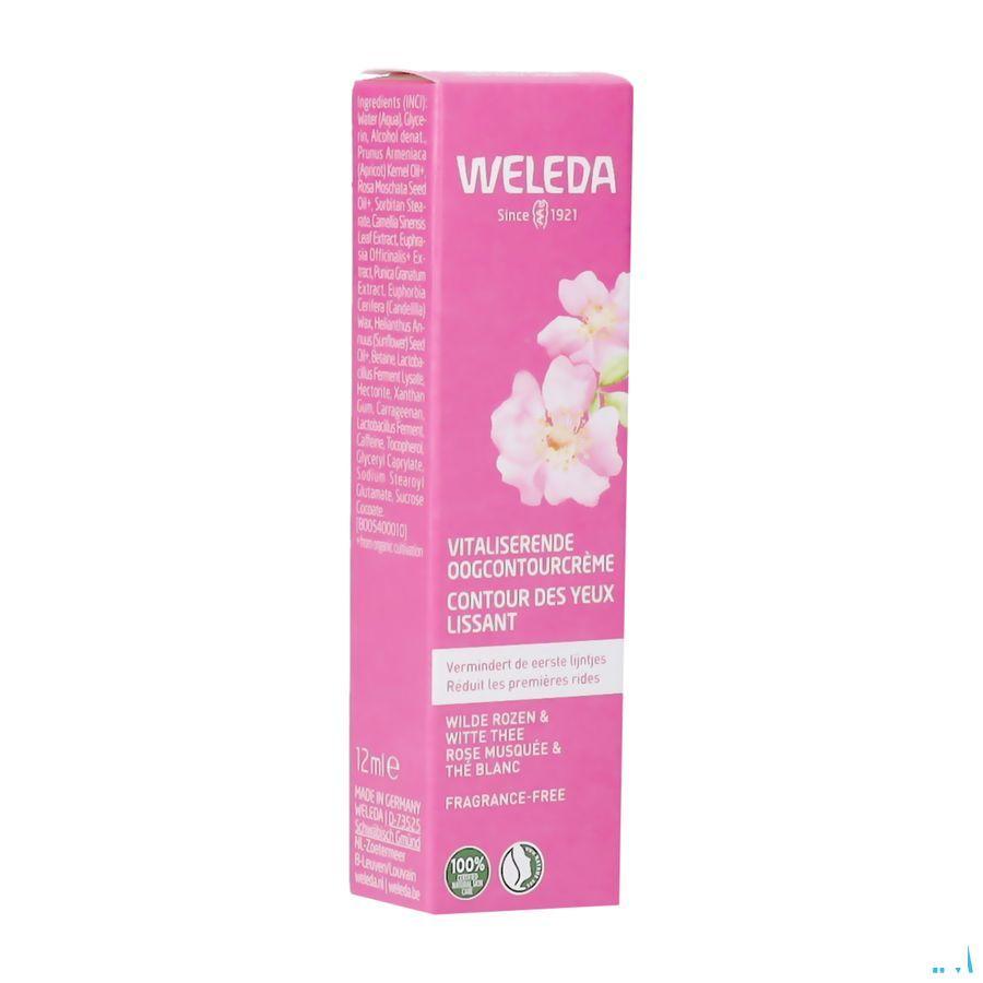 Weleda Cont.Yeux Lissant Rose Musq.&The Blanc 12 ml  -  Weleda