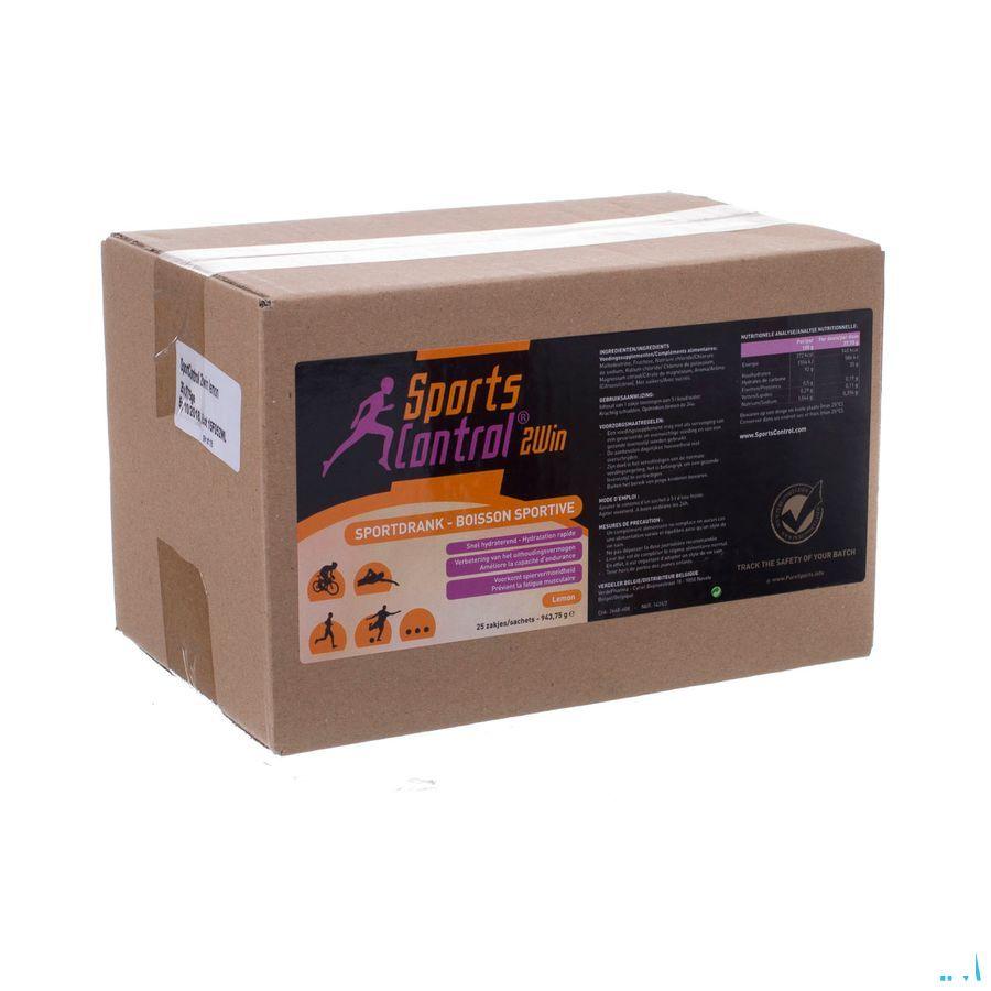 Sportscontrol 2win Citroen Poeder Zakje 25x37,75 gr 