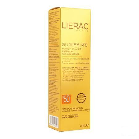 Lierac Sunissime Fluide Gelaat Ip50 Bescherm. 40 ml