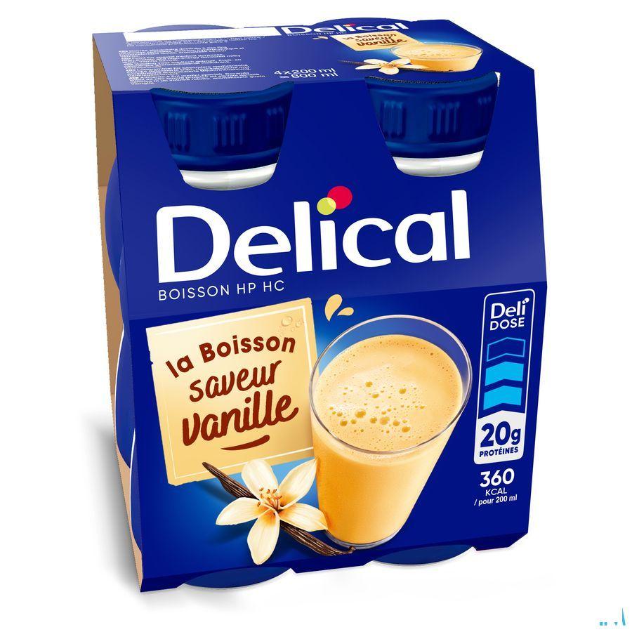 Delical Hphc 360 Vanilla 4X200 ml  -  Bs Nutrition
