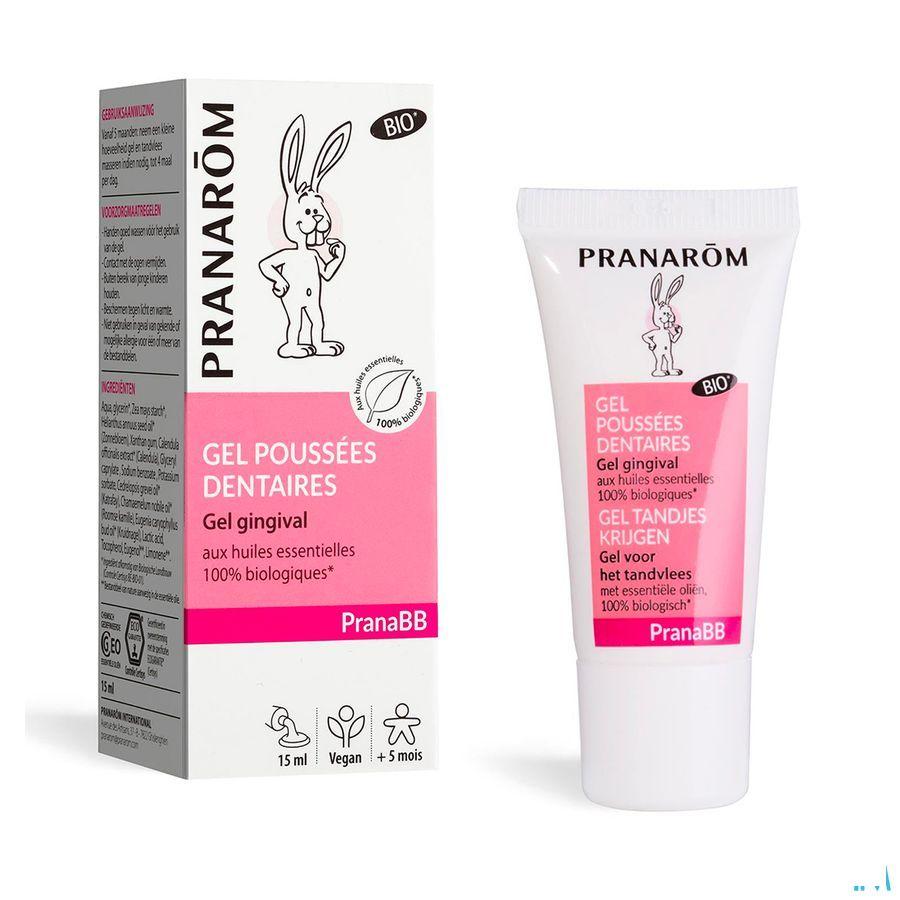 Pranabb Bio Gel Tandgroei Pompflacon 15 ml  -  Pranarom
