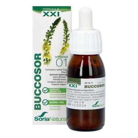 Soria Composor 1 Buccosor Xxi Gutt 50  ml Nf  -  Soria Bel