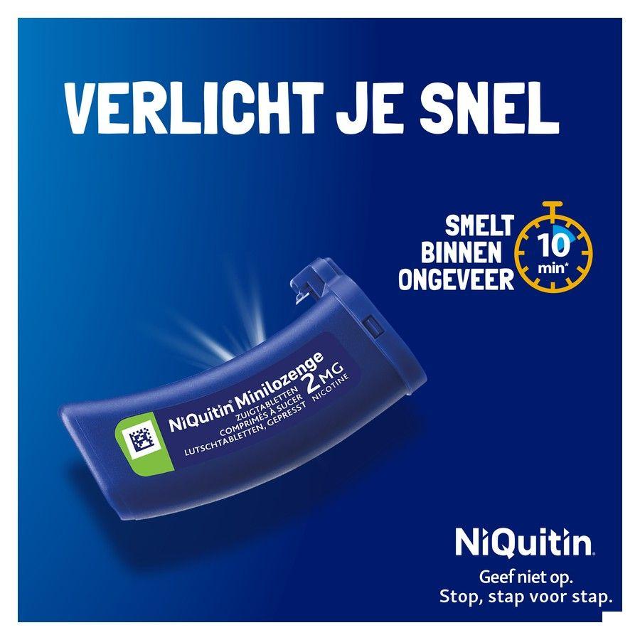 Niquitin 2 mg Minilozenge Comprimes  à sucer 60