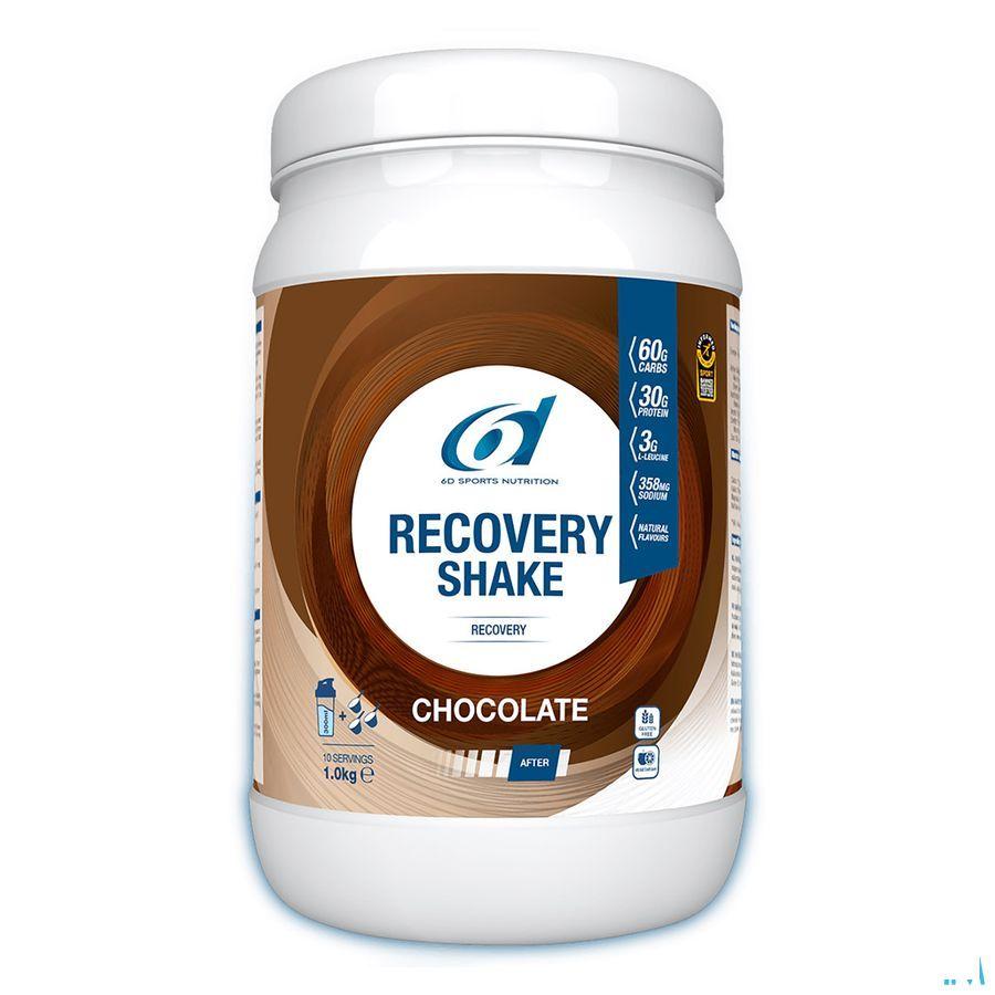 6D Sixd Recovery Shake Chocolate 1Kg