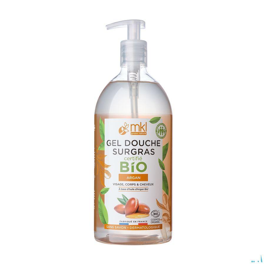 Mkl Douchegel Bio Argan Pompfl 1L