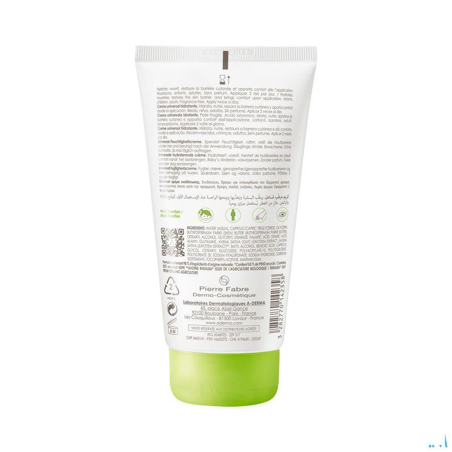 Aderma Indispensables Universele Creme 150ml  -  Aderma