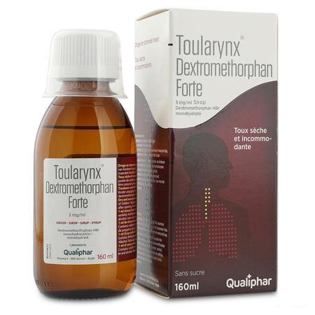 Toularynx Dextromethorphan Forte 3 mg/ml Sirop 160 ml
