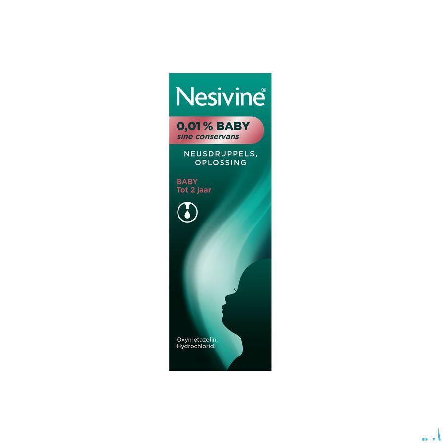 Nesivine 0,01% Sine Conserv Baby Druppels Nas 5 ml